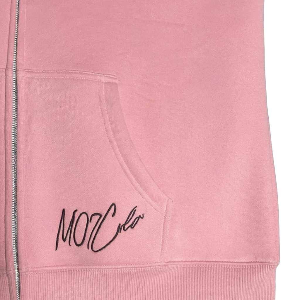 ZIP HOODIE Rosa